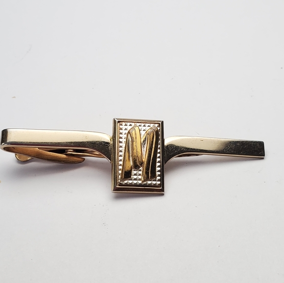 Vintage Hickok USA Tie Clip Initial M - Picture 7 of 7